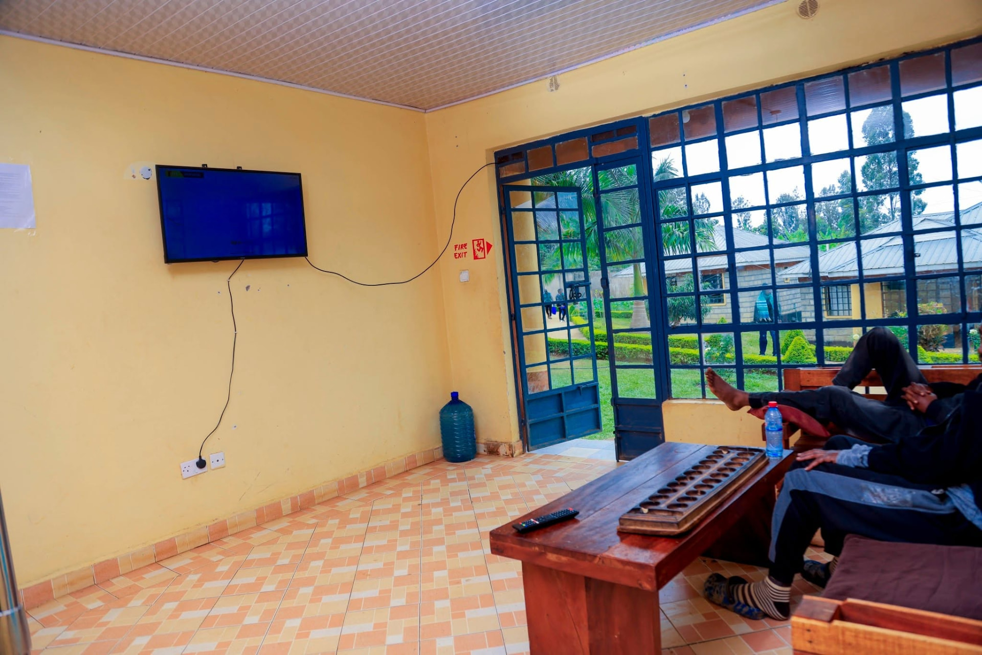 Client lounge and recreation area at Harmony Therapy Centre