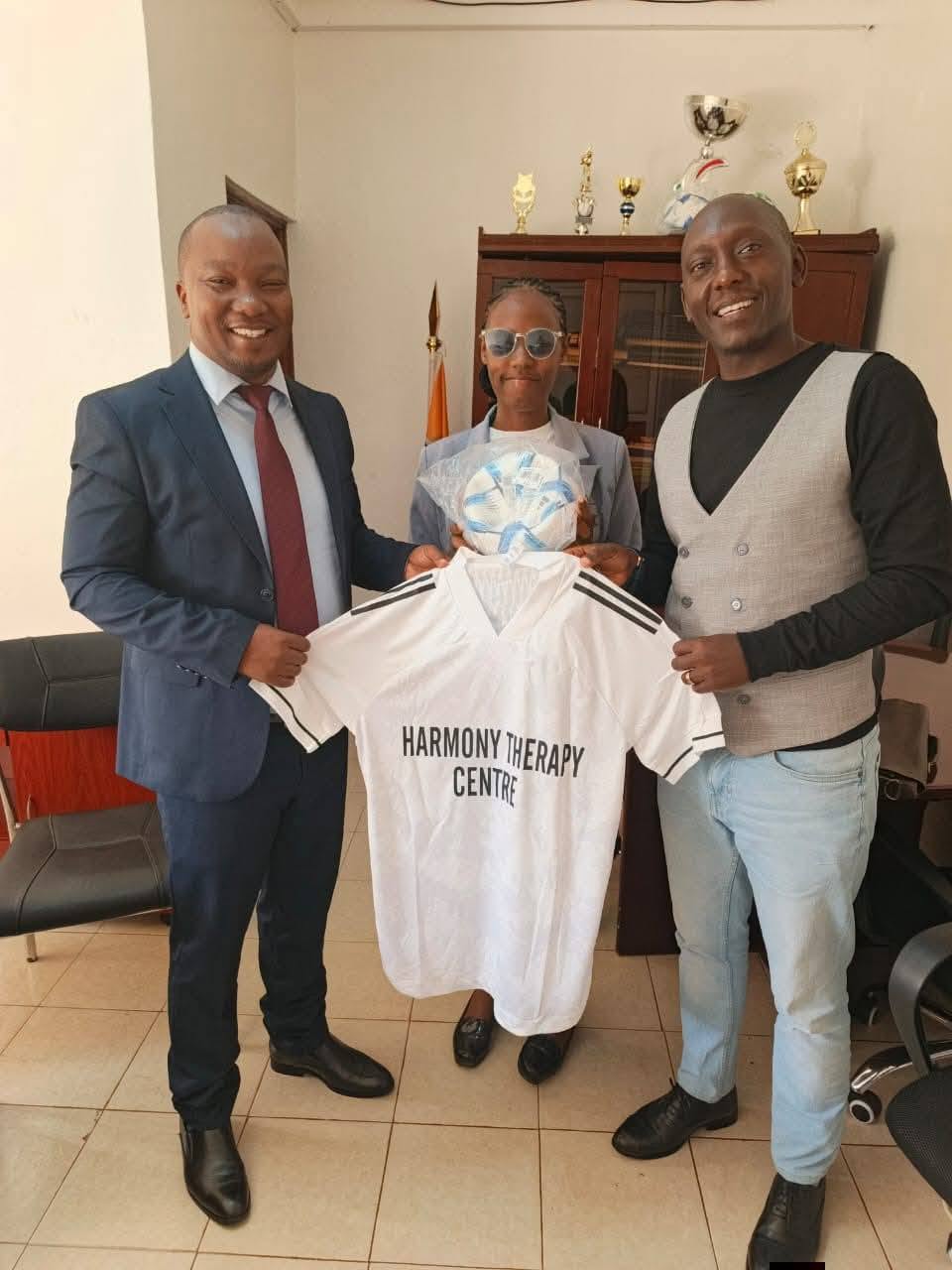 Harmony Therapy Centre community partnership handover
